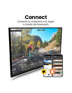 M-065  BICICLETA INDOOR K5 BLUETOOTH 2