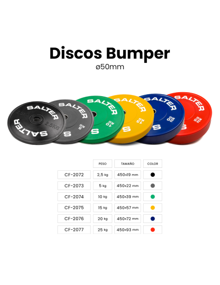 Bumper Plate 20 Kg - Salter