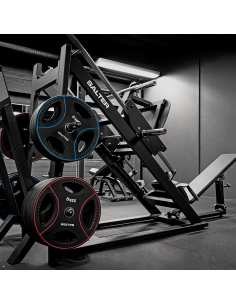 M-1086 PRESSE JAMBES / HACK SQUAT 2