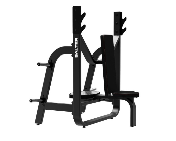 F-1076/50 SHOULDER PRESS BENCH WITH PLATE RACK