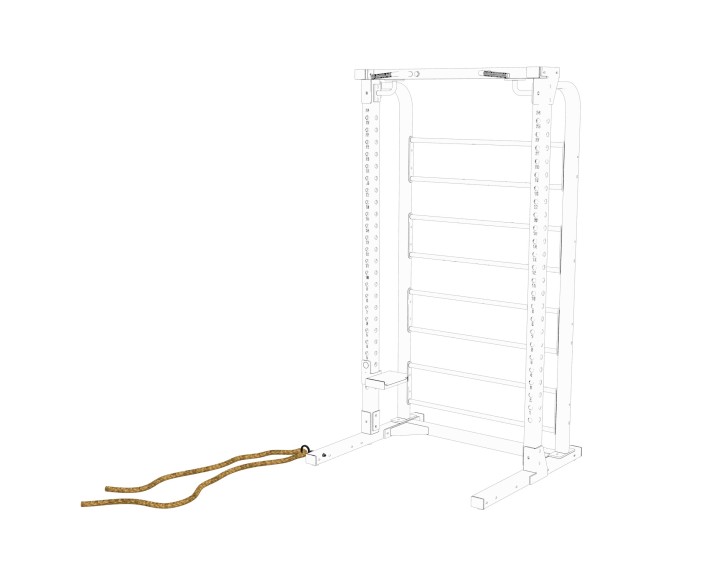 Half rack for 50mm plates- Salter