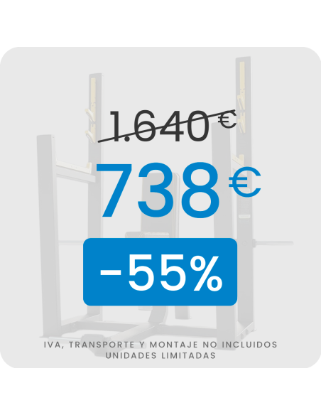 F-0076 BANC PRESSE POUR LES EPAULES VERSUS